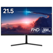 CRUA CRUA-22FHD-100Hz 22 Inch Full HD 1080p Computer Monitor, Black