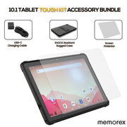 Memorex MXTAB101A Bonus Buy Ultimate 4-in-1 Rugged Bundle with 10.1