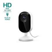 Arlo VMC2070-1WMNAS Essential Indoor Security Camera (3rd Gen, 2025 Release) HD Video, Wired Plug-In Power, Automated Privacy Shield