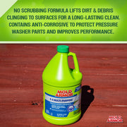 Mold Armor E-Z Multi-Purpose Pressure Washer Concentrate with Microban, 1 Gallon, FG583M
