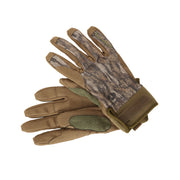 Banded Soft Shell Blind Fishing Gloves, Waterproof, Cowhide Reinforced, Adjustable Elastic Wrist Cuff, Bottomland, X-Large B1070007