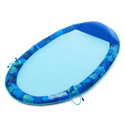Swimways Elite Hammock Float Inflatable Pool Toy with Cooling Mesh and Oversized Pillow, Blue Multicolor, 20145715