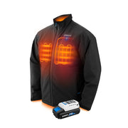 HART HAHJ01MB 20-Volt Men's Heated Medium-Duty Jacket Kit, Medium, Black