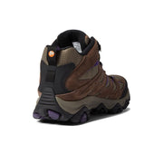 Merrell Women's Moab 3 Mid Hiking Boots, Pigskin Leather and Mesh, Bracken Purple, Size 7.5, J035870