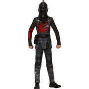 Fortnite 103892MWM Black Knight Halloween Costume for Children, Boys Size Medium 8, by InSpirit Designs