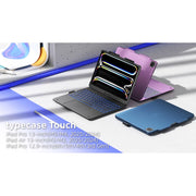 Typecase WA3-KB201T-129BLK-B-B1 Touch Keyboard Case for iPad Pro 12.9