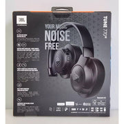 JBL Tune 770NC Adaptive Noise Cancelling with Smart Ambient Wireless Over-Ear Headphones, Black