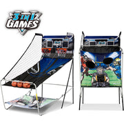 Medal Sports BBG022_087M 3-In-1 Basketball Game, Included Baseball & Football Games