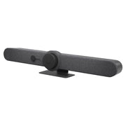 Logitech Rally Bar Video Conference Equipment, 4K Ultra HD Camera, Echo Cancellation, Adaptive Beamforming Microphones, Graphite, Medium Room Size, TAPRBGUNIAPP