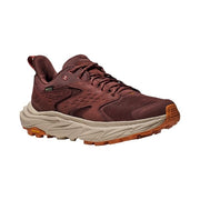 HOKA Anacapa 2 Low GTX Waterproof Hiking Shoes for Women, Eco-Friendly Upper, Vibram Megagrip Outsole, Spice & Earthenware, Size 9M, 1142830-SERT
