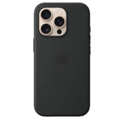 Apple MYYJ3ZM/A iPhone 16 Pro Silicone Case with MagSafe - Black