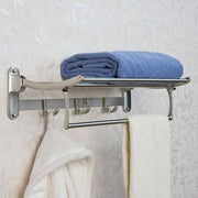 Folding Towel Rack with Towel Bar (50x14x25.5cm) 20