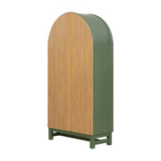 Better Homes & Gardens BHF336158813005 Juliet Arch Accent Cabinet, Deep Green Finish