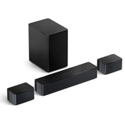 Ultimea Poseidon D50 5.1 Virtual Surround Sound Bar System, 320W, Adjustable Surround and Bass, Bluetooth, Black