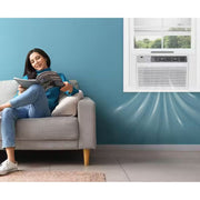 TCL H12W35W 12,000 (DOE) BTU 115 Volts Smart Window Air Conditioner Cools 550 sq. ft. with Remote and Wi-Fi Enabled in White