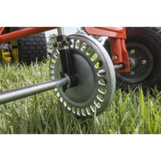 Agri-Fab Broadcast Spreader Tow Style, 110 lb Capacity, Black