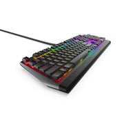 Alienware AW510K Full-Size Wired Mechanical Gaming Keyboard with CHERRY MX Low Profile Red Switches, Per-Key AlienFX RGB Lighting, Programmable Keys, USB Passthrough, Dark Side of the Moon