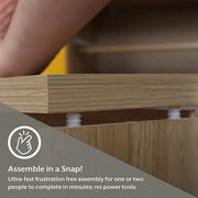 Mainstays MS15013489714WH Ardent 4 Drawer Dresser, White