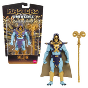 Masters of the Universe Skeleton Action Figure, Toy, 5.5 Inch Articulated with Cape, Alcala Face