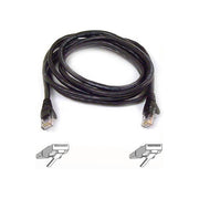 Belkin A3L980-10-BLK-S CAT6 Ethernet Patch Cable, 10 ft, Black, Snagless RJ45 Male-to-Male, 5 Gbps