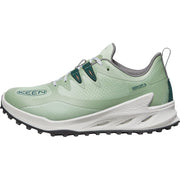 KEEN 1028048 Zionic Waterproof Hiking Shoes for Ladies - Desert Sage/Ember Glow - 8M
