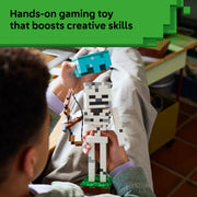LEGO Minecraft The Skeleton Building Toy, 502 Pieces, Ages 10+, Multicolor, 6585541