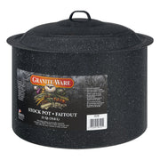 Granite Ware 6125-1 21-Quart Stock Pot with Lid