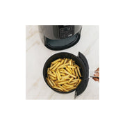 Ninja 4 Quart Air Fryer with Reheat & Dehydrate, Black/Silver, AF100WM