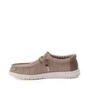Heydude Wally Stretch Sox Slip-On Casual Shoe, Breathable Four-Way Stretch Mesh, Water Repellent, Tan, Medium/Wide, 41898-265