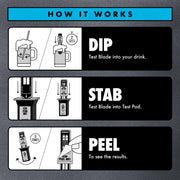 Overdrive Defense Drink Spike Home Test Kit, 2 Pack - Fast Results in 5 Minutes
