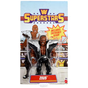 Mattel JCK07 WWE Superstars Zeus Action Figure & Accessories Series 14 Retro 6-inch Collectible Set