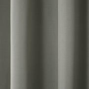 Town & Country Basics Cabana Solid Light Filtering Indoor Outdoor Curtain Panels, Medium Gray, 54 in W x 84 in L, Set of 2