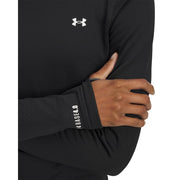 Under Armour Packaged Base 4.0 Women's Crew Shirt, Extreme Warmth, Black & White, Medium, 6004070