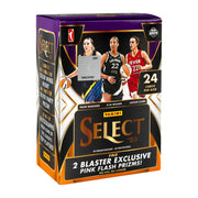 Panini 2025 Select WNBA Trading Cards Blaster Box, Opti-Chrome Technology, Exclusive Pink Ice Prizms, Color Wheel SSP Inserts, Pack of 20