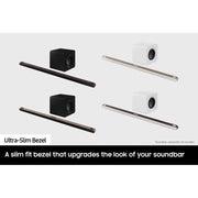 Samsung Ultra Slim Soundbar Customizable Bezel for S800B and S801B Soundbars, Brown, VG-SCFBS8BW