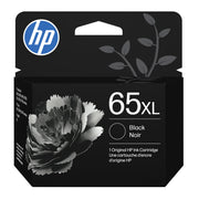 HP N9K04AN#RFD 65XL Black Original Ink Cartridge, High Yield, Compatible with HP ENVY 5010 5012 5052 5055