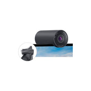 Dell Pro Webcam WB5023, 2K QHD 1440p Video, Sony STARVIS CMOS Sensor, 60 FPS, Auto Focus, 4x Digital Zoom, USB 2.0 Type A, Built-In Microphone, Magnetic Privacy Shutter, Black