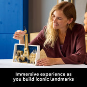 LEGO Architecture Paris City of Love Building Set, 958 Pieces, Multicolor, Ages 18 and Up, 6588556