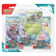 Pokemon 100-10355 TCG Scarlet & Violet 9 Journey Together Three Booster Blister