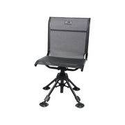 Mossy Oak Swivel Blind Chair Black Duramesh Fabric