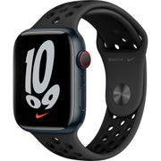 Apple Watch Gen 7 Series 7 Nike Cell 45mm Midnight Aluminum - Anthracite Sport Band MKJL3LL/A