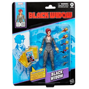 Hasbro G0816 Marvel Legends Black Widow 6 Inch Action Figure, Comics-Inspired Design, 7 Accessories, Poseable Articulation