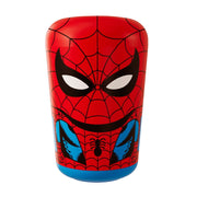 POPPOWLS Spider-Man At-Home Movie Theater Popcorn Kit with Comic-Style Bucket, 2 Collectible Bowls, Microwaveable Popcorn, NY Pizza Seasoning