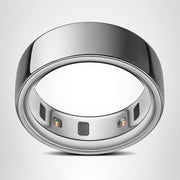 Oura Ring Gen 4 Smart Ring, Advanced Health Tracker with Smart Sensing, Titanium, Silver, Size 9