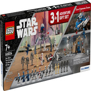 LEGO 66804 Star Wars The Clone Wars and The Mandalorian Gift Set, 423 Pieces, 14 Minifigures, Ages 7+