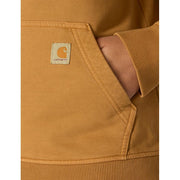 Carhartt Midweight French Terry Long-Sleeve Hooded Sweatshirt - Carhartt Brown - XL