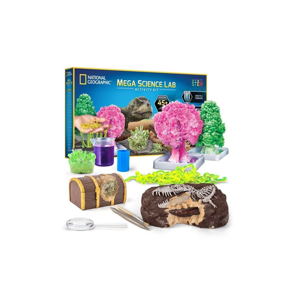 NATIONAL GEOGRAPHIC RTEXPSCI Mega Science Lab for Unisex Children (Age ...