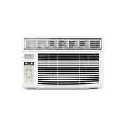 Black+Decker BD08WT6 Window Air Conditioner With Remote 8000 BTU Cools Up To 350Sq Ft Energy Efficient White