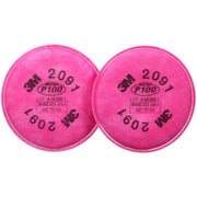 3M Safety R-2091 Particulate Filter P100, 2 Units Per Pack