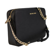 Michael Kors 35T8GTTC9L Jet Set Large East West Crossbody Black Saffiano